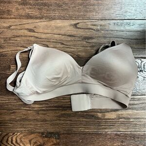 Kindred bravely Minimalist Maternity & Nursing Plunge Bra | Lilac Stone - Large